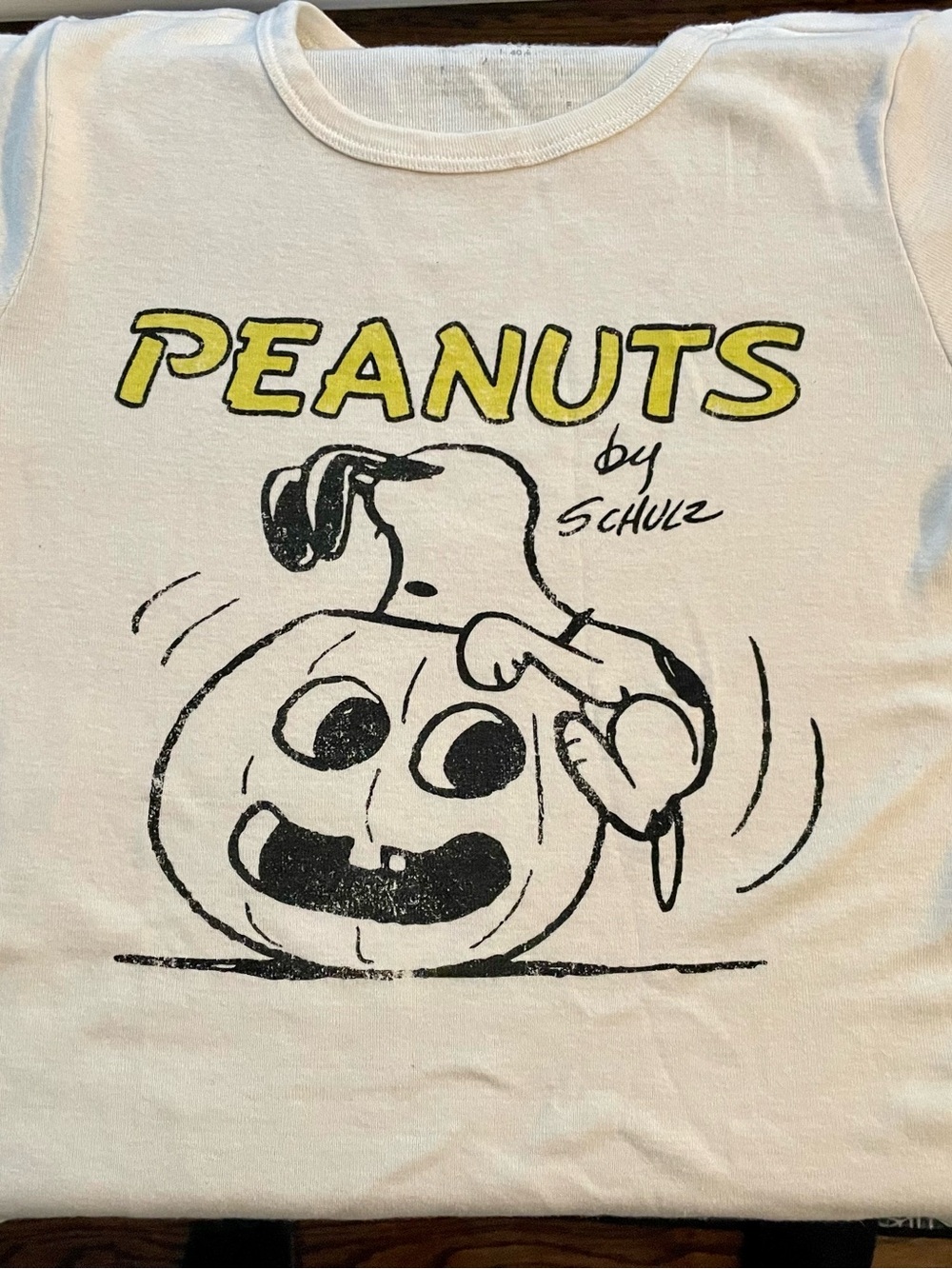 Peanuts Snoopy Short Sleeve Tee Halloween Medium Baby doll shirt Classic - Picture 3 of 3
